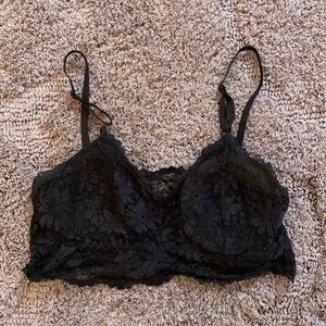 Black Lace Padded Bralette